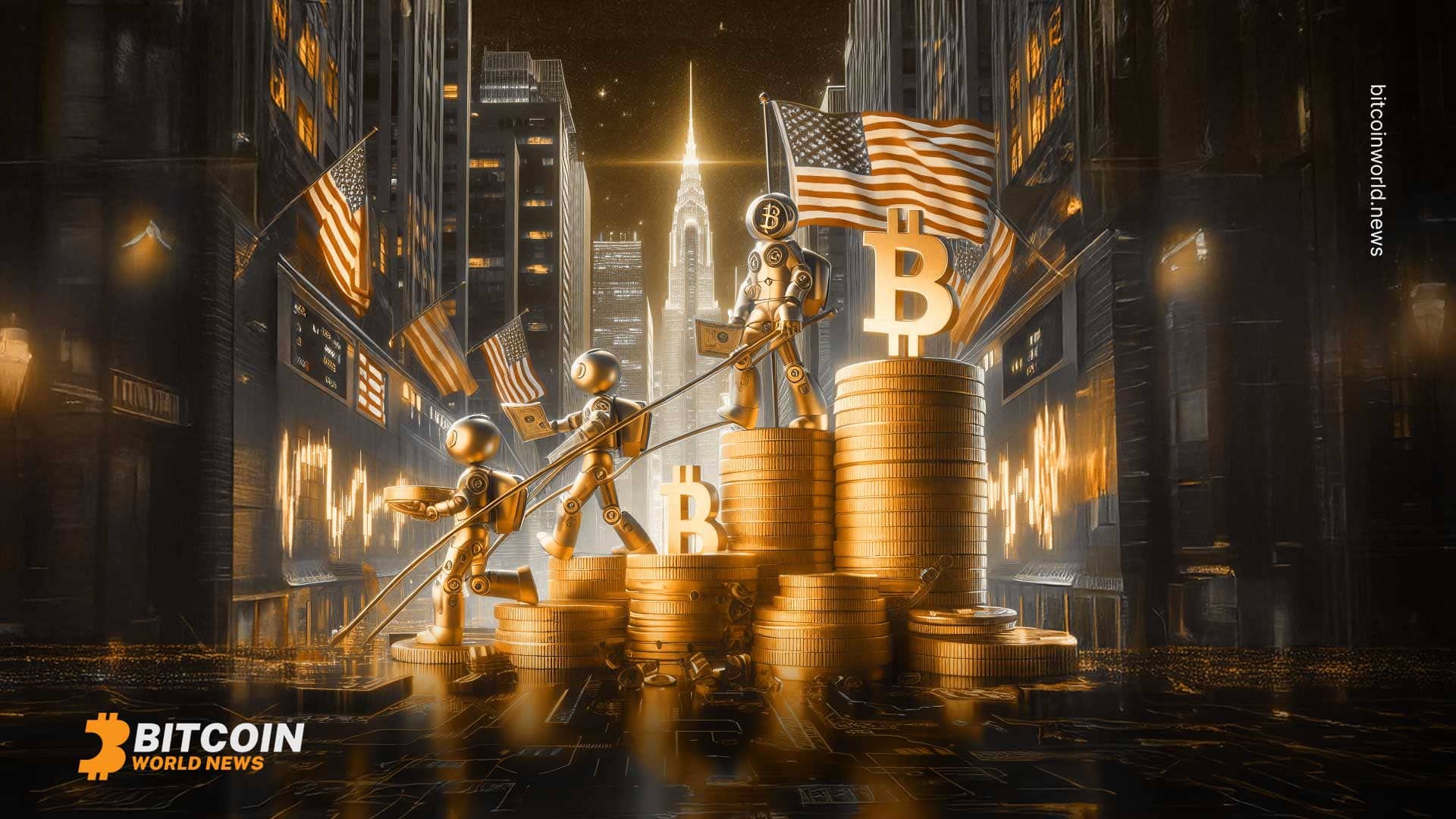 US Bitcoin ETFs Acquire Over 20,000 BTC in Just Three Days