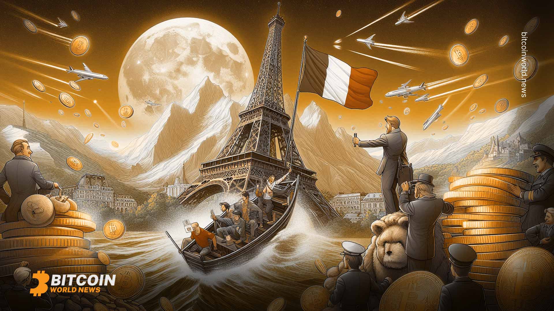 Crypto Market Cap Nears $3 Trillion, Close to France’s GDP, as Bitcoin Leads Historic Rally