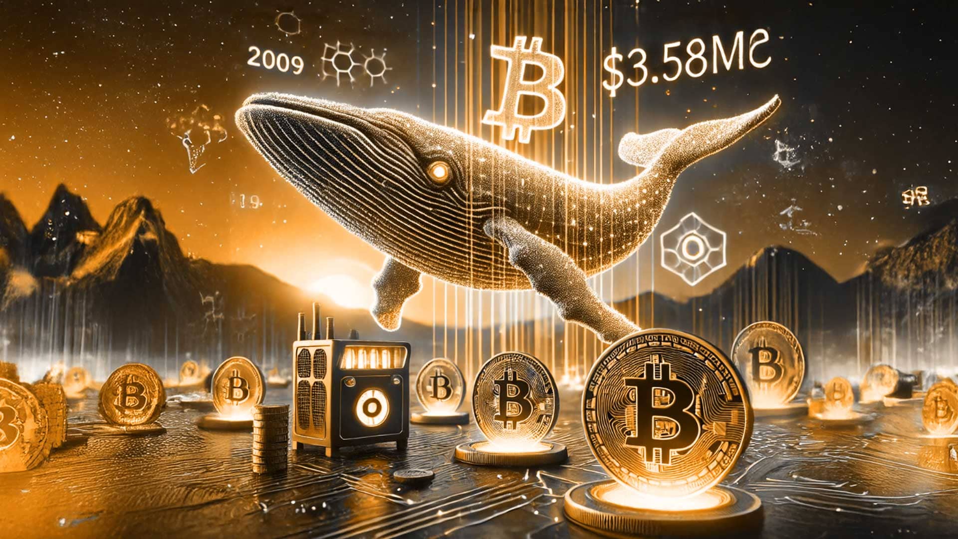 Ancient Bitcoin Whale Moves $3.58M Worth of BTC Mined From 2009