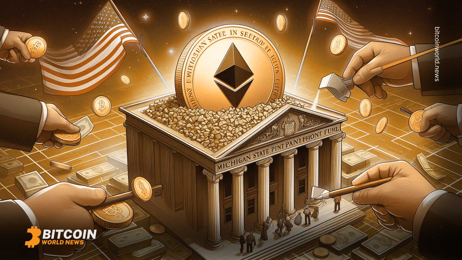 Michigan State Pension Fund Invests $10M in Ethereum ETFs