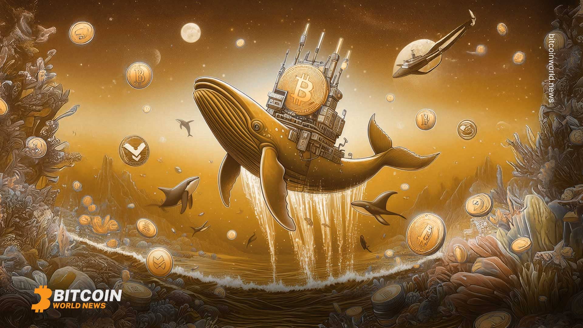 Whale Activity Around Leading Cryptocurrencies Surges Amid Market Correction
