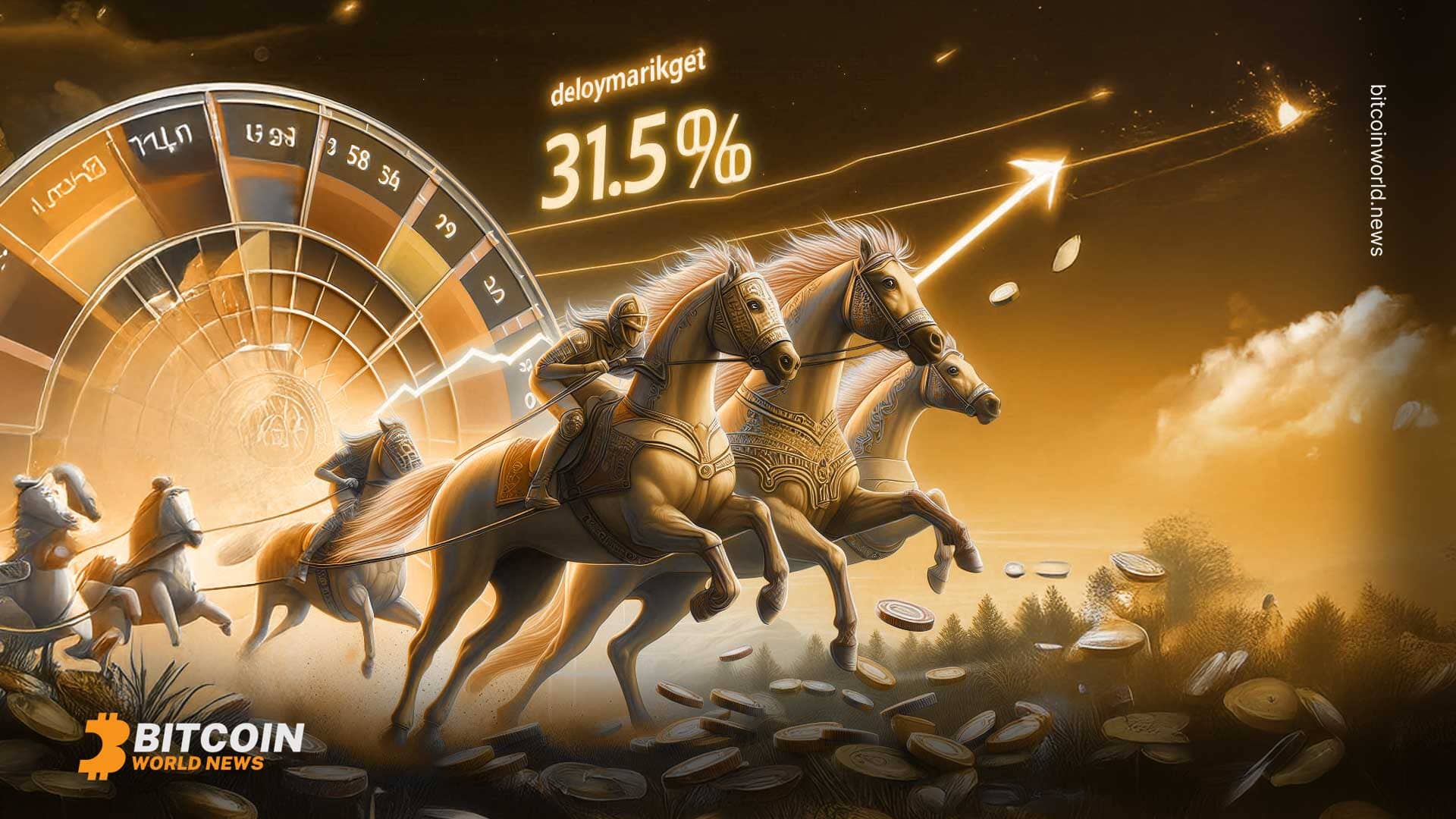 Polymarket Data Shows Donald Trump Leading Kamala Harris by 31.5% in Betting Odds