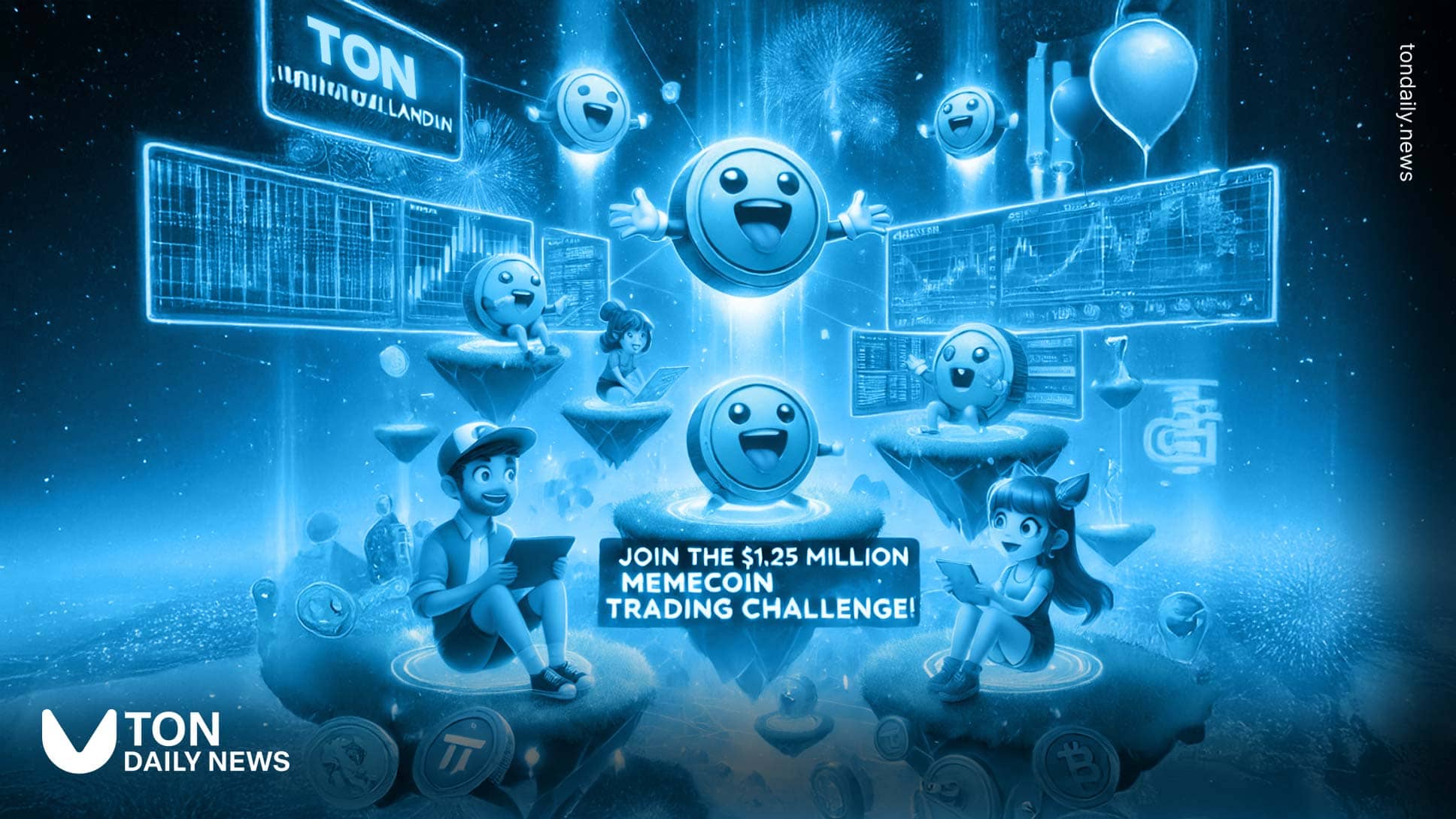 Join the $1.25 Million Memecoin Trading Challenge: TON Memelandia Awaits!"