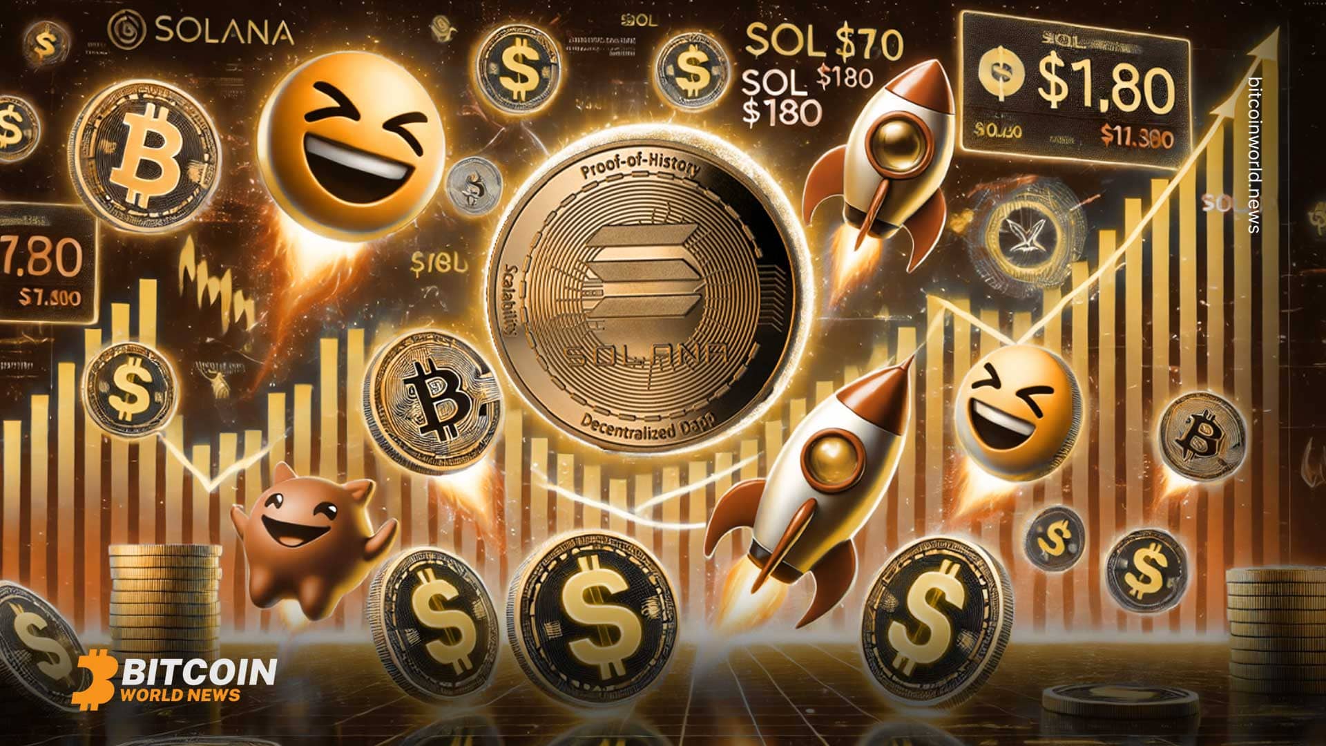 Memecoin Craze Drives Solana Price Surge: Is $180 SOL on the Horizon?
