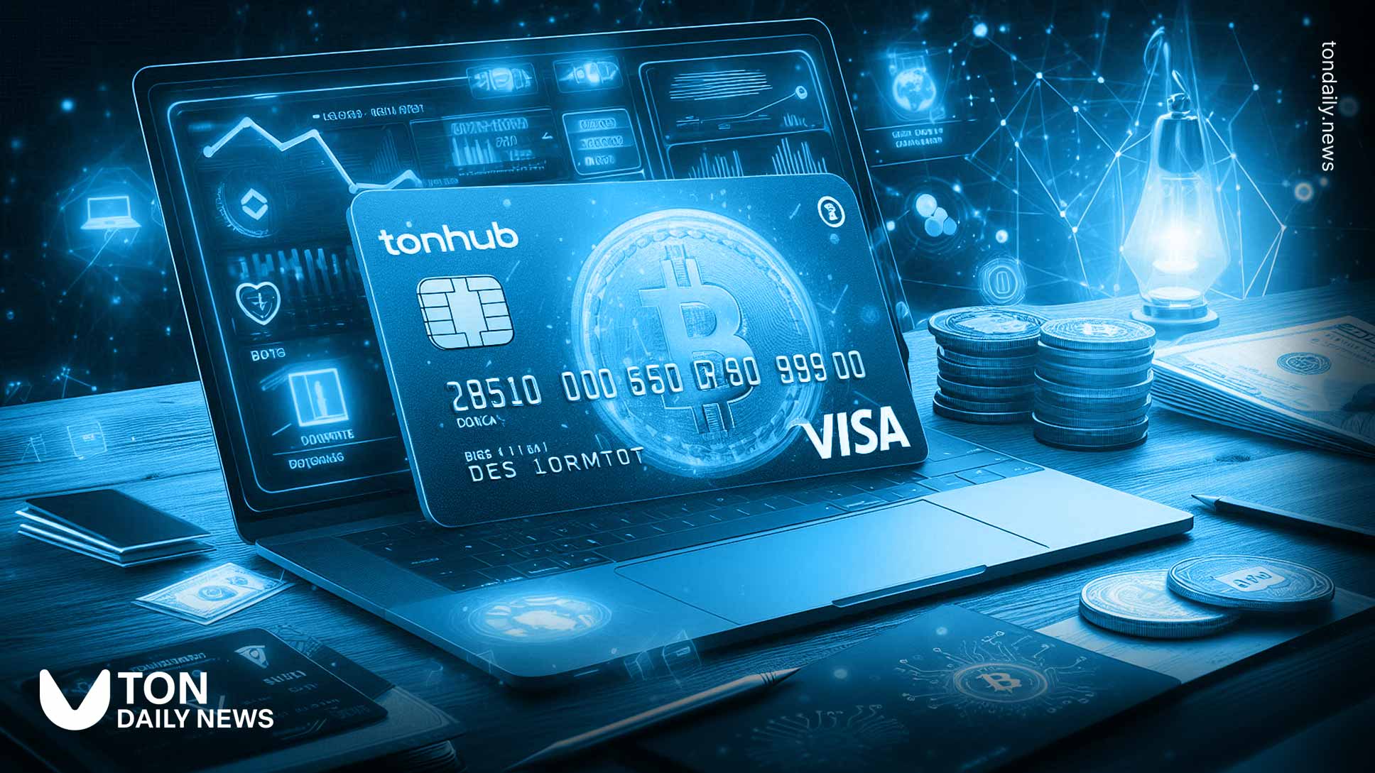 Tonhub Unveils Visa Debit Card for Direct Crypto Payments
